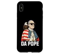 Funny Da Pope León XIV 4 de Julio Americano Hombres Mujeres Carcasa para iPhone XS Max