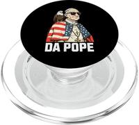 Funny Da Pope León XIV 4 de Julio Americano Hombres Mujeres PopSockets PopGrip para MagSafe