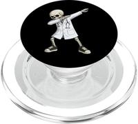 Funny Dabbing Doctor Skeleton Halloween Hospital Crew PopSockets PopGrip para MagSafe
