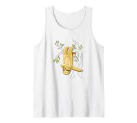 Funny Dabbing Sloth Illustration Tree Hanging Drawing Camiseta sin Mangas