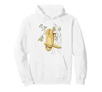 Funny Dabbing Sloth Illustration Tree Hanging Drawing Sudadera con Capucha