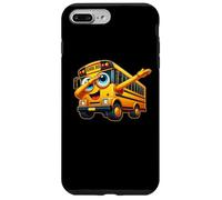 Funny Dabbing Yellow School Bus Graphic Gifts Kids Boys Carcasa para iPhone 7 Plus/8 Plus