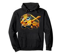 Funny Dabbing Yellow School Bus Graphic Gifts Kids Boys Sudadera con Capucha