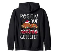 Funny Dachshund Christmas Positiv Auf Müde Getestet Sudadera con Capucha