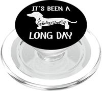 Funny Dachshund Its Been a Long Day Dachshund Mom Doxie Mama PopSockets PopGrip para MagSafe