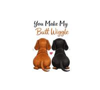 Funny Dachshund Journal | Cute Sausage Dog Gift for Dog Lovers | Hardcover Notebook