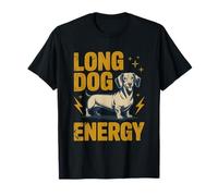 Funny Dachshund Long Dog Energy Camiseta