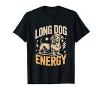Funny Dachshund Long Dog Energy Camiseta