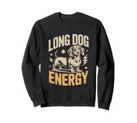 Funny Dachshund Long Dog Energy Sudadera