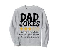 Funny Dad Chistes Revisión Meme Design Sudadera
