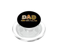 Funny Dad Construction Excavator Kids Matching Family Party PopSockets PopGrip para MagSafe