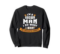 Funny Dad Daddy Grown Man Do What Daughter Wants Fathers Day Sudadera