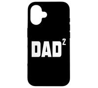 Funny Dad Día del Padre Dos Anuncio de Embarazo Segundo Bebé Carcasa para iPhone 16