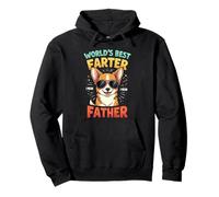 Funny Dad Dog World's Best Farter I Mean Father Fathers Day Sudadera con Capucha