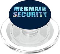 Funny Dad Mermaid Security Underwater Sea Graphic PopSockets PopGrip para MagSafe