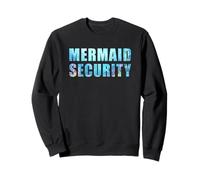 Funny Dad Mermaid Security Underwater Sea Graphic Sudadera