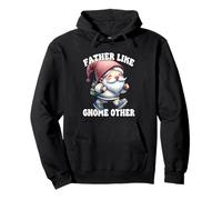 Funny Dad Saying For Hiker Trail Runner Fathers Day Gnome Sudadera con Capucha