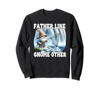 Funny Dad Saying For Men Fathers Day Fishing Gnome For Dad Sudadera