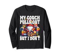 Funny Dad Saying For Men My Couch Pulls Out But I Dont Manga Larga