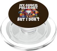 Funny Dad Saying For Men My Couch Pulls Out But I Dont PopSockets PopGrip para MagSafe