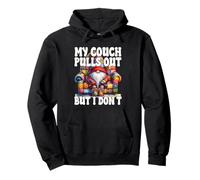 Funny Dad Saying For Men My Couch Pulls Out But I Dont Sudadera con Capucha
