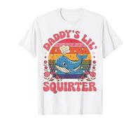 Funny Daddy'S Lil' Squirter Meme Humor Adulto Inapropiado Camiseta