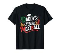 Funny Daddys Little Meatball Cute Joke Mujeres Hombres Camiseta