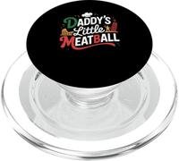 Funny Daddys Little Meatball Cute Joke Mujeres Hombres PopSockets PopGrip para MagSafe