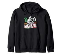 Funny Daddys Little Meatball Cute Joke Mujeres Hombres Sudadera con Capucha