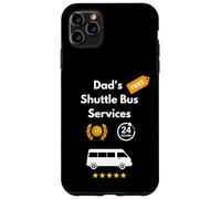 Funny Dad'S Shuttle Bus Service Ofrece Viajes a los niños en minibús Carcasa para iPhone 11 Pro MAX
