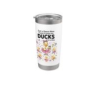 Funny Dance Mom Gifts Dance Mama Ballet Vaso térmico de acero inoxidable de doble pared