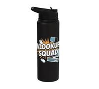 Funny Data Analyst Ingeniería de Datos Stainless Steel Insulated Water Bottle