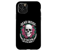 Funny Dead Inside To The Gym Diciendo Entrenamiento Humor Mujeres Hombres Carcasa para iPhone 11 Pro