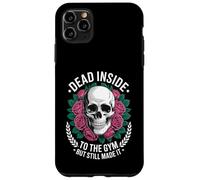 Funny Dead Inside To The Gym Diciendo Entrenamiento Humor Mujeres Hombres Carcasa para iPhone 11 Pro MAX