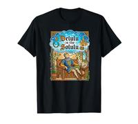 Funny Delulu es el Dicho del Festival Renacentista de Solulu Gen Z Camiseta gráfica económica