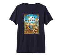 Funny Delulu es el Dicho del Festival Renacentista de Solulu Gen Z Camiseta Premium