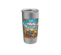 Funny Delulu es el dicho del Festival Renacentista de Solulu Gen Z Vaso térmico de acero inoxidable de doble pared