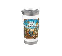 Funny Delulu es el dicho del Festival Renacentista de Solulu Gen Z Vaso térmico de acero inoxidable de doble pared