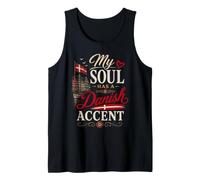 Funny Denmark Humor Dane Joke My Soul Danish Accent Camiseta sin Mangas