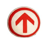 Funny Design Seat Cushion Home Living Room Fluffy Pillow for Sofa Soft Office Siesta Plush(Red,2PCS 30CM)