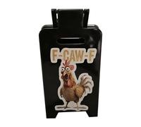 Funny Desk Sign | Rooster Acrylic Signs | Tabletop Decor Novelty