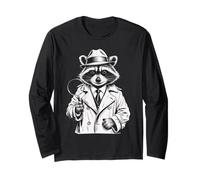 Funny Detective Raccoon Manga Larga