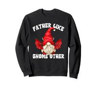 Funny Devil Wings Red Fathers Day GNOME Dad Graphic Grandpa Sudadera