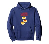 Funny Deviled Eggs Pun Lover I Like 'Em Deviled, Chistes de comida Sudadera con Capucha
