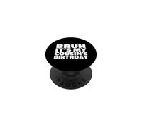 Funny Diciendo Bruh Es Mi Primo Cumpleaños PopSockets PopGrip Adhesivo