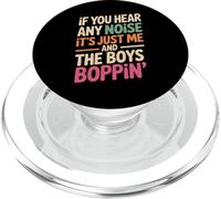 Funny Diciendo Yo Y Los Chicos Boppin Noise Joke Mujeres Hombres PopSockets PopGrip para MagSafe