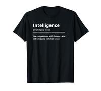 Funny Dictionary Definition Intelligence Camiseta