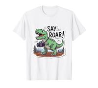 Funny Dino Explorer with Camera for Kids, Teens, and Outdoor Camiseta