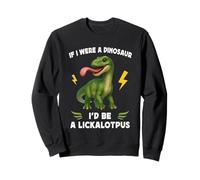 Funny Dinosaur Adult Joke Meme Hilarious Licking Pussy Pun Sudadera