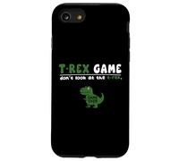 Funny Dinosaur Dont Look Game Over Trex Juego Niños Niñas Niños Carcasa para iPhone SE (2020) / 7/8
